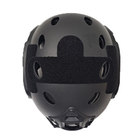 Спортивный защитный шлем Fast для страйкбола и тренировок в стиле SWAT с отверстиями Черный (1011-336-02) - изображение 5