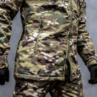 Куртка SoftShell + Толстовка флісова Armoline DIVISION Multicam. M - зображення 6