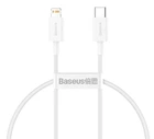 Кабель Baseus Type-C - Lightning PD 20W короткий 25см для айфона Superior White (CATLYS-02)
