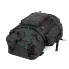 Туристичний армійський супер-міцний рюкзак 5.15.b 75 літрів Чорний - зображення 6