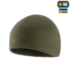 M-Tac шапка Watch Cap Elite фліс (320г/м2) з липучкою під патч Dark Olive Розмір М - зображення 5
