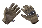 Тактичні рукавиці MFH Tactical Gloves Mission - Coyote XL - изображение 1
