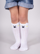 Набір дитячі гольфи YOCLUB 3Pack Girl's Knee-High Socks SKA-0097G-AA0B 20-22 3 пари White (5904921607889) - зображення 4