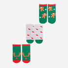 Zestaw skarpet dla dzieci YOCLUB Children's Christmas 3Pack Socks SKA-X013B-AA00 20-22 3 pary Multicolour (5903999444259)