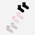 Zestaw skarpetek dla dzieci YOCLUB 3Pack Socks With Frill SKA-0069G-000J-001 17-19 3 pary Multicolour (5904921605830) - obraz 1