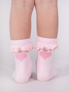 Zestaw skarpetek dla dzieci YOCLUB 3Pack Socks With Frill SKA-0069G-000J-001 20-22 Multicolour (5904921605847) - obraz 4