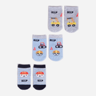 Zestaw skarpetek dla dzieci YOCLUB 3Pack Baby Boy's Socks SKA-0110C-AA30-001 3-6 3 pary Multicolour (5904921626309) - obraz 1