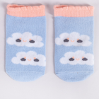 Набір шкарпеток дитячий YOCLUB 3Pack Baby Girl's Socks SKA-0110G-AA30-001 0-3 3 пари Multicolour (5904921626354) - зображення 4