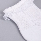Zestaw skarpetek dla dzieci YOCLUB 3Pack Girl's Socks With Frill SKL-0008G-0100 31-34 3 pary White (5904921625043) - obraz 3