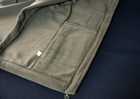 Флісова куртка Кіраса тактична турецький фліс 320 г./м.кв. хакі ВСУ 52 розмір 413-3 - зображення 5