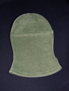 Балаклава Кіраса фліс 240 г/м колір army green р. 58-60 401 - зображення 4