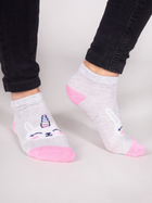 Zestaw skarpetek dla dzieci YOCLUB 6Pack Girl's Ankle Socks SKS-0089G-AA0A-002 17-19 6 par Multicolour (5904921626668) - obraz 4