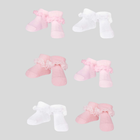 Zestaw skarpetek dla dzieci YOCLUB 6Pack Girl's Ruffle Socks SKA-0119G-AA0J-003 0-3 6 par Multicolour (5904921635370) - obraz 1