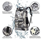 Рюкзак камуфляжний водонепроникний SH032 22L Сірий - зображення 3