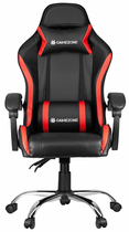 Fotel gamingowy Tracer Gamezone GA21 Black/Red (5907512869901) - obraz 1