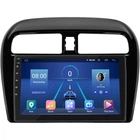 Штатна магнітола Lesko для Mitsubishi Mirage VI 2012-2015 екран 9" 2/32Gb 4G Wi-Fi GPS Top Мітсубіші Міраж