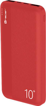 Powerbank Tracer Parker 10000 mAh 2 A Red (TRABAT47097) - obraz 1