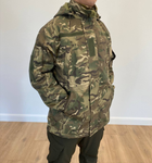 Зимняя тактическая куртка на флисе, цвет Мультикам, размер XXXXL - изображение 6