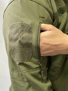 Армейская куртка SoftShell водонепроницаемая, теплая, цвет олива, XXL - изображение 12