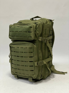 Військовий рюкзак з системою MOLLE, колір хакі, 45L - зображення 6