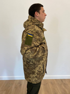 Зимний армейский бушлат ВСУ до -25, теплый, цвет Пиксель, размер XXL - изображение 11