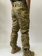 Зимові армійські штани на синтепоні, водовідштовхуючі, колір Піксель, розмір M-L - зображення 7