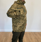 Зимняя военная куртка на флисе водонепроницаемая, цвет Пиксель, размер XXXXXL - изображение 5