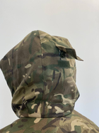 Зимняя тактическая куртка на флисе, цвет Мультикам, размер XXL - изображение 14