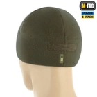 M-Tac шапка Watch Cap Elite фліс (320г/м2) з липучкою під патч Dark Olive Розмір L - зображення 4
