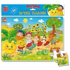 Гра розвиваюча м'які пазли А4 "Ріпка" (укр) Vladi Toys (VT1102-28)