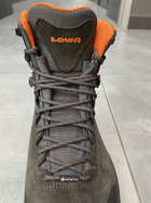 Ботинки трекинговые Lowa Malta GTX Mid 44 р, цвет Серый (anthracite), высокие кроссовки трекинговые - изображение 8