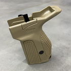 Рукоятка пістолетна для ПМ, FAB Defence PM-G L, під ліву руку, колір – Койот, рукоятка для ПМ з кнопкою скидання (243963) - зображення 3