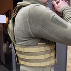 Плитоноска / жилет тактичний Defcon5 Carrier Vest з поясом, Койот, на Моллі - зображення 5