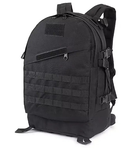 Тактический рюкзак 43 л + система Molle + ткань Oxford Черный (43702) Kali - изображение 1