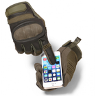Тактические штурмовые сенсорные перчатки Hard Knuckle XL (34022) Kali - изображение 6