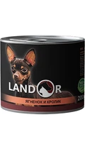 Влажный корм Landor Small Breed Ягненок и кролик