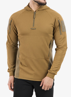 Кофта тактична Helikon-Tex Range Hoodie Topcool - Coyote/Adaptive Green XL - зображення 1