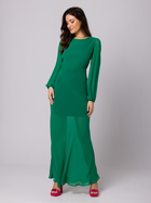 Sukienka damska wieczorowa Makover K166 XL Zielona (5905563701256) - obraz 1