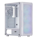 Корпус 2E 2E-G338W Gaming Hexagon без БП 2xUSB3.0 1xUSB Type-C 1x120мм 3x120мм ARGB TG Side Panel ATX белый