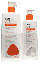 Zestaw do ciała Leti LetiAT4 Mleko Atopic Skin Body Milk 500 ml + Shower & Bath Gel 250 ml (8431166181975) - obraz 1
