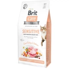 Сухой корм для кошек Brit Care Cat GF Sensitive Digestion & Delicate Taste для привередливых с индейкой и лососем