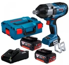 Аккумуляторный ударный гайковерт Bosch Professional GDS 18V-1050 H в L-Boxx с 2 акб GBA 5.0Аh и з/у GAL 18V-40 (06019J8522)