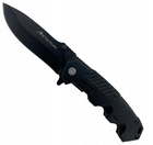 Рятувальний Спасательный Многофункциональный Складной Нож JB Tacticals FINKA SURVIWAL 05 Черный - изображение 2