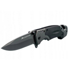 Рятувальний Спасательный Многофункциональный Складной Нож JB Tacticals FINKA SURVIWAL 06 Черный - изображение 3