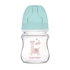 Бутылка с широким антиколиковым отверстием Easystart Toys 120 мл Canpol Babies Зеленая (5901691812956)