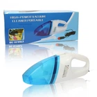 Автомобільний пилосос High-Power Vacuum Cleaner Portable 60 W 12 V від прикурювача біло-синій