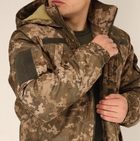 Теплая зимняя форма водонепроницаемая, комплект куртка и штаны, силикон+флис, 52р - изображение 5