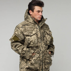 Зимняя форма ЗСУ пиксель водоотталкивающая, комплект куртка и штаны, силикон+флис, 52р - изображение 4