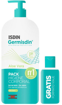 Żel pod prysznic Isdin Germisdin Aloe Vera Shower Gel Without Soap 1000 ml + 100 ml (8429420149083)