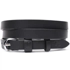 Незрівнянний жіночий ремінь з натуральної шкіри GRANDE PELLE Belt 11693 Чорний